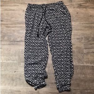 Fashion Joggers Geometric Print M